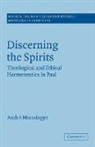 Andr Munzinger, Andre Munzinger, André Munzinger - Discerning the Spirits