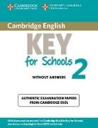 Cambridge ESOL - Cambridge Key English Test for Schools 2 Student Book