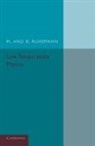 B. Ruhemann, M. Ruhemann, M. Ruhemann Ruhemann, Ruhemann B. - Low Temperature Physics