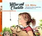E. B. White, Hermann Beyer - Wilbur und Charlotte, 1 Audio-CD (Audio book)