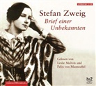 Stefan Zweig, Leslie Malton, Felix von Manteuffel - Brief einer Unbekannten, 2 Audio-CDs (Audiolibro)