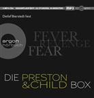 Lincoln Child, Douglas Preston, Detlef Bierstedt - Die Preston & Child Box, 3 MP3-CDs (Hörbuch)