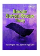 Trygve Helgaker, Trygve Jorgensen Helgaker, Helgaker Trygve, Poul Joergensen, P. Jorgensen, Poul Jorgensen... - Molecular Electronic-Structure Theory