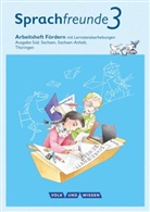 Andrea Knöfler, Katri Junghänel, Katrin Junghänel, Katrin Junghänel, Susann Kelch, Susanne Kelch... - Sprachfreunde, Ausgabe Süd (2015): Sprachfreunde - Sprechen - Schreiben - Spielen - Ausgabe Süd (Sachsen, Sachsen-Anhalt, Thüringen) - Neubearbeitung 2015 - 3. Schuljahr