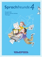 Katharin Förster, Katharina Förster, Solvei Haugwitz, Solveig Haugwitz, Karin Kühne, Katharina Förster... - Sprachfreunde, Ausgabe Süd (2015): Sprachfreunde - Sprechen - Schreiben - Spielen - Ausgabe Süd (Sachsen, Sachsen-Anhalt, Thüringen) - Neubearbeitung 2015 - 4. Schuljahr