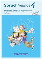 Andrea Knöfler, Katri Junghänel, Katrin Junghänel, Katrin Junghänel, Susann Kelch, Susanne Kelch... - Sprachfreunde, Ausgabe Süd (2015): Sprachfreunde - Sprechen - Schreiben - Spielen - Ausgabe Süd (Sachsen, Sachsen-Anhalt, Thüringen) - Neubearbeitung 2015 - 4. Schuljahr