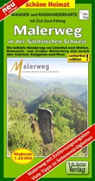 Doktor Barthel Karte Malerweg in der Sächsischen Schweiz