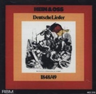 Hein &amp; Oss, Hein und Oss, Traditional - Hein & Oss Deutsche Lieder 1848/49, 1 Audio-CD (Livre audio)