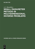A. S. Barashkov - Small Parameter Method in Multidimensional Inverse Problems