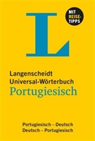 Langenscheidt-Redaktion - Universal-Wörterbuch Portugiesisch: Portugiesisch-Deutsch und vv