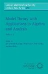 Zoé Chatzidakis, Zoe Macpherson Chatzidakis, Zoe Chatzidakis, Zoé Chatzidakis, Dugald Macpherson, Anand Pillay... - Model Theory With Applications to Algebra and Analysis: Volume 2