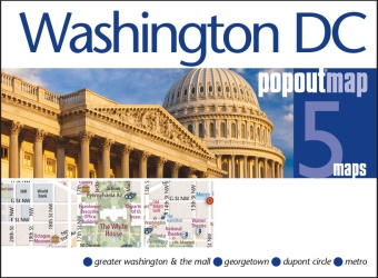 Washington DC Popout Map