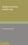 M. Dorothy Brock, Brock M. Dorothy - Studies in Fronto and His Age