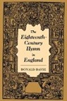Donald Davie, Donald Comp Davie - Eighteenth-Century Hymn in England