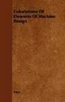 Anon - Calculations of Elements of Machine Desi