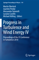 Luciano Castillo, Michael Hölling, Martin Oberlack, Joachi Peinke, Joachim Peinke, Alessandro Talamelli... - Progress in Turbulence and Wind Energy IV