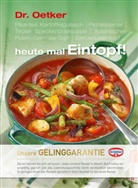 Dr. Oetker, Dr. Oetker Verlag, Oetker, Dr. Oetker, D Oetker - Dr. Oetker heute mal Eintopf