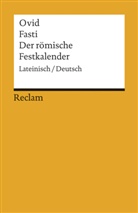 Ovid, Gerhar Binder, Gerhard Binder - Fasti / Der römische Festkalender