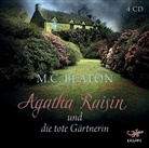 M C Beaton, M. C. Beaton, Julia Fischer - Agatha Raisin und die tote Gärtnerin, 4 Audio-CDs (Hörbuch)