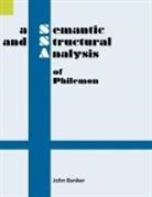 John Banker - A Semantic and Structural Analysis of Philemon