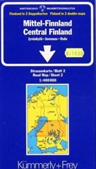 Finlande Centrale no 2 1:400 000