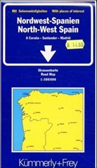 Espagne du Nord Ouest 1:500 000