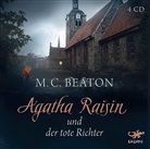M C Beaton, M. C. Beaton, Julia Fischer - Agatha Raisin und der tote Richter, 4 Audio-CDs (Hörbuch)
