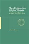 William A. Schabas, William A. (National University of Irelan Schabas - Un International Criminal Tribunals
