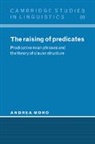 Andrea Moro, Andrea (Professor Moro, S. R. Anderson, J. Bresnan - Raising of Predicates