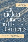 Sheldon Rothblatt, Sheldon (University of California Rothblatt, Rothblatt Sheldon - Modern University and Its Discontents