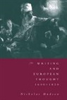 Nicholas Hudson, Hudson Nicholas - Writing and European Thought 1600-1830