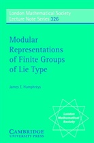 J. E. Humphreys, James E. Humphreys, N. J. Hitchin - Modular Representations of Finite Groups of Lie Type