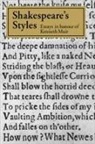Philip Ewbank Edwards, G. K. Hunter, Philip Edwards, Inga-Stina Ewbank, G. K. Hunter - Shakespeare''s Styles