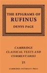 Denys Page, Rufinus, James Diggle, Denys Page - Rufinus: The Epigrams of Rufinus