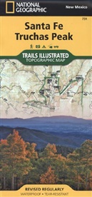 National Geographic Maps, National Geographic Maps - Trails Illust, Trails Illustrated, Trails Illustrated - Sante Fe, Truchas Peak