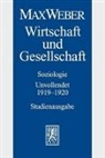 Max Weber, Knut Borchardt, Edit Hanke, Edith Hanke, Wolfgang Schluchter - Wirtschaft und Gesellschaft