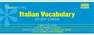 SparkNotes Editors, SparkNotes, SparkNotes (COR), Sparknotes Editors - Italian Vocabulary Sparknotes Study Cards