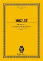 Wolfgang Amadeus Mozart, Stanley Sadie - Streichquartett Es-Dur KV 428, Partitur