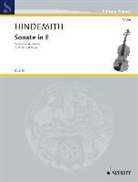 PAUL HINDEMITH - Sonate in E
