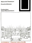 Heinrich Tessenow - Geschriebenes