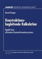 Bernd Eisinger - Konstruktionsbegleitende Kalkulation