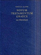 Bibelausgaben: Novum Testamentum Graece, m. Wörterbuch