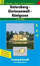 Freytag & Berndt Wander-, Rad- und Freizeitkarte Untersberg, Eisriesenwelt, Königssee