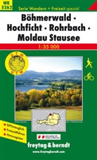 Freytag & Berndt Wander-, Rad- und Freizeitkarte Böhmerwald, Hochficht, Rohrbach, Moldau Stausee