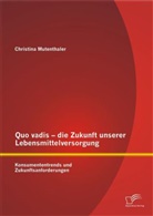 Christina Mutenthaler - Quo vadis die Zukunft unserer Lebensmittelversorgung: Konsumententrends und Zukunftsanforderungen