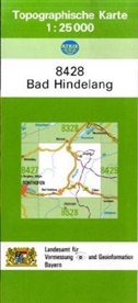 Breitband und Vermessung Landesamt für Digitalisierung, Landesamt für Digitalisierung Breitband und Vermes, Landesam für Digitalisierung  Breitband u, Landesam für Digitalisierung Breitband un, Breitband und Vermessung Landesamt für Digitalisierung - Topographische Karten Bayern - Bl.8428: Topographische Karte Bayern Bad Hindelang