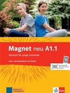 Silvi Dahmen, Silvia Dahmen, Ursula u a Esterl, Giorgi Motta, Giorgio Motta - Magnet - Deutsch für junge Lernende, Neubearbeitung - A1.1: Kurs- und Arbeitsbuch, m. Audio-CD