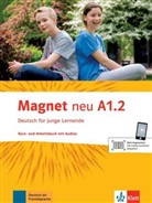 Silvi Dahmen, Silvia Dahmen, Ursula u a Esterl, Giorgi Motta, Giorgio Motta - Magnet - Deutsch für junge Lernende, Neubearbeitung - A1.2: Kurs- und Arbeitsbuch, m. Audio-CD