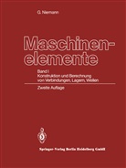 Bernd-Robert H&ouml;hn, Gusta Niemann, Gustav Niemann, Han Winter, Hans Winter - Maschinenelemente