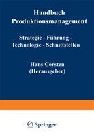 Han Corsten, Hans Corsten - Handbuch Produktionsmanagement